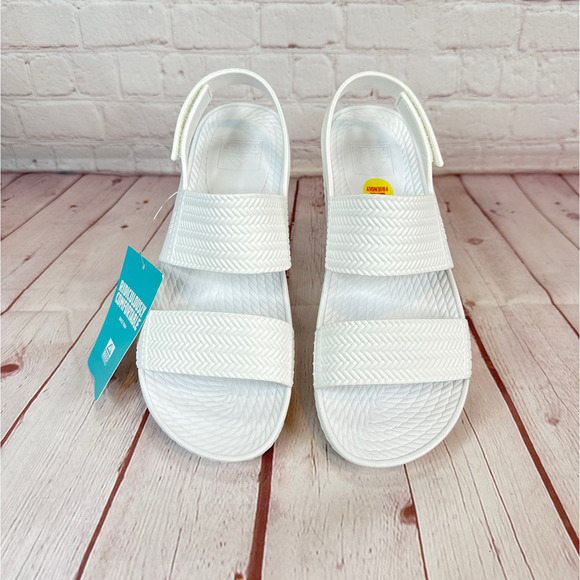 Reef Water Vista White Sandals Women’s Size 10 - Picture 7 of 11
